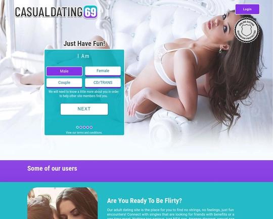 CasualDating69.com Logo