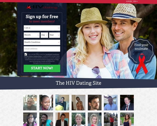 HIV.dating Logo