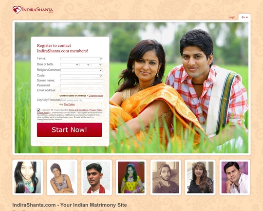 IndiraShanta.com Logo