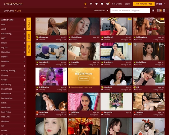 LiveSexAsian.com Logo