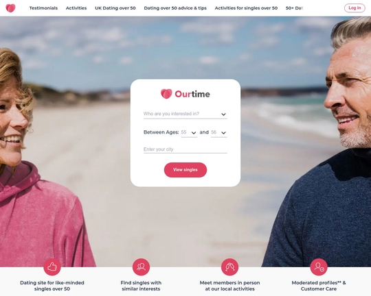 OurTime.co.uk Logo
